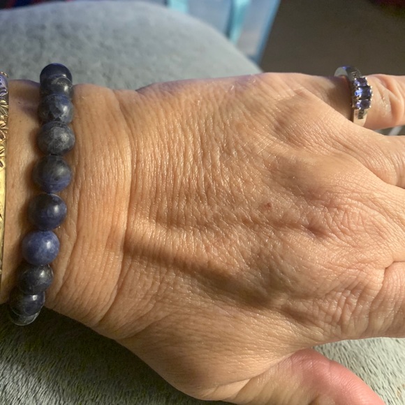 Genuine tanzanite ring 925 sterling silver - Picture 8 of 9